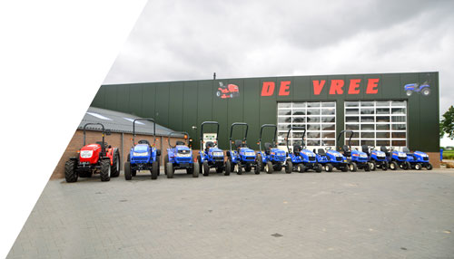 Bedrijfspand De Vree landbouw- en tuinmachines Bedrijfspand De Vree landbouw- en tuinmachines